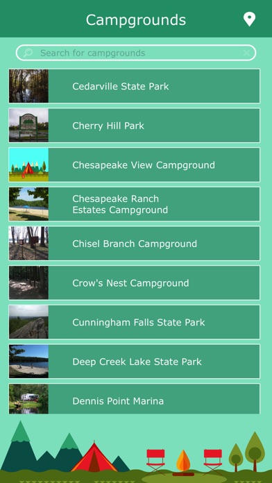 Maryland Best Campgrounds screenshot 2