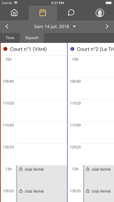 Monte-Carlo Squash Racket Club screenshot 2