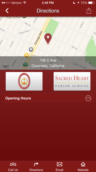 How to cancel & delete Sacred Heart  School, Coronado from iphone & ipad 3