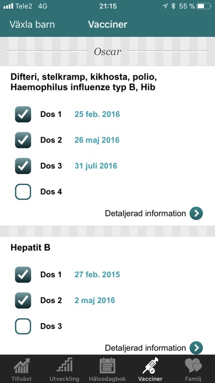 ChildHealth Log