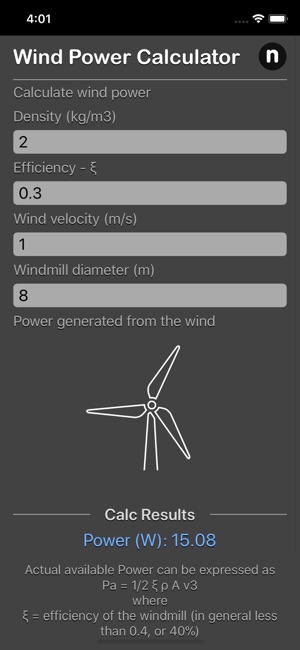 Wind Power Calculator(圖5)-速報App