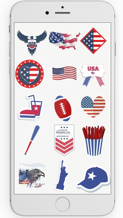USA Stickers and emoticons screenshot 3