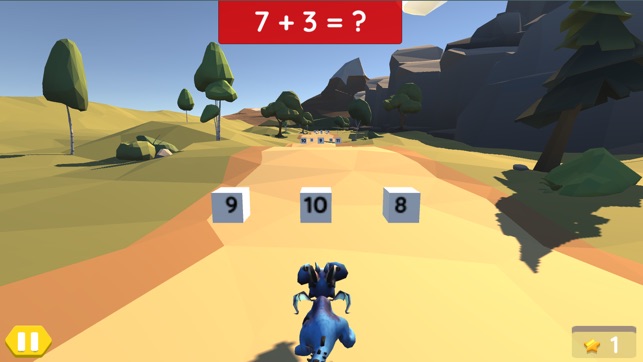 Dragon Math Runner(圖2)-速報App