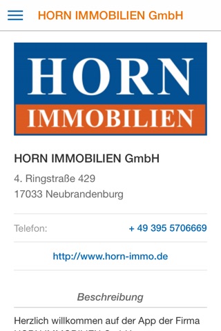 HORN IMMOBILIEN GmbH screenshot 2