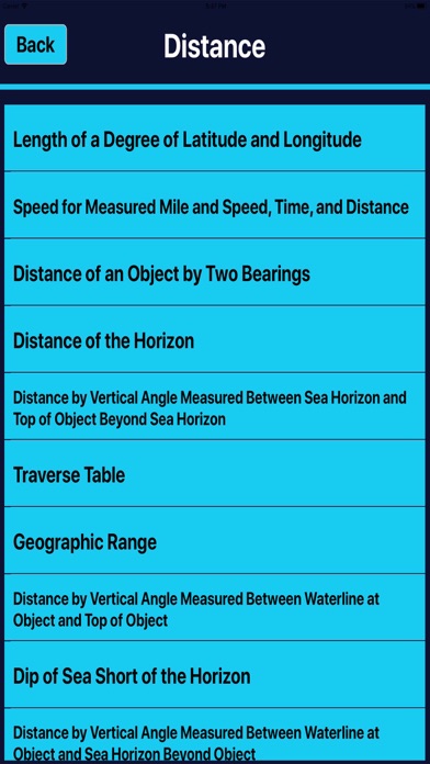 Marine Navigation Calculator screenshot 2