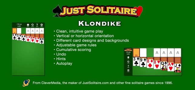 Just Solitaire: Klondike