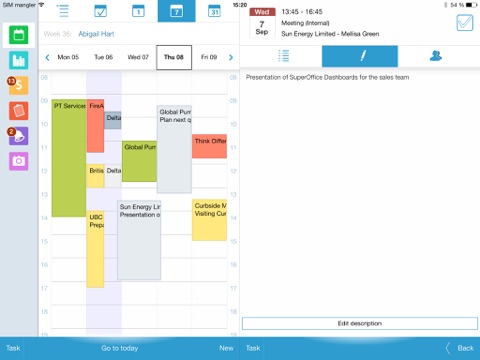 SuperOffice Pocket CRM screenshot 2