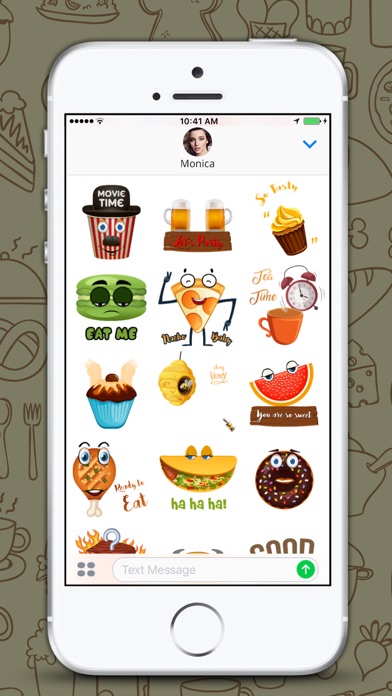 Animated Foodie Stickers screenshot 2