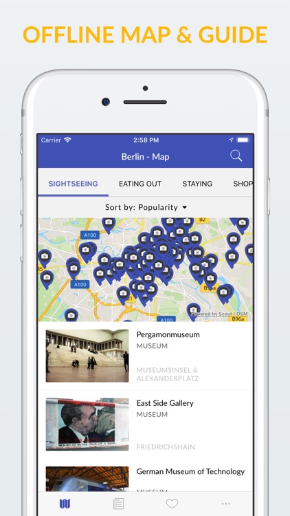 Berlin Offline Map & Guide screenshot-0