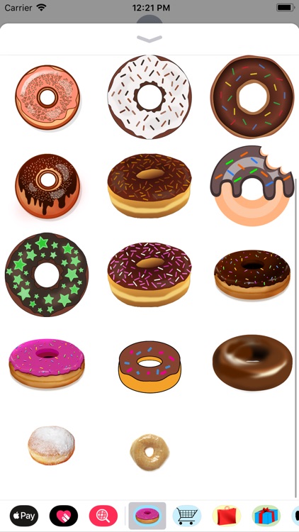 Decadent Donut Stickers