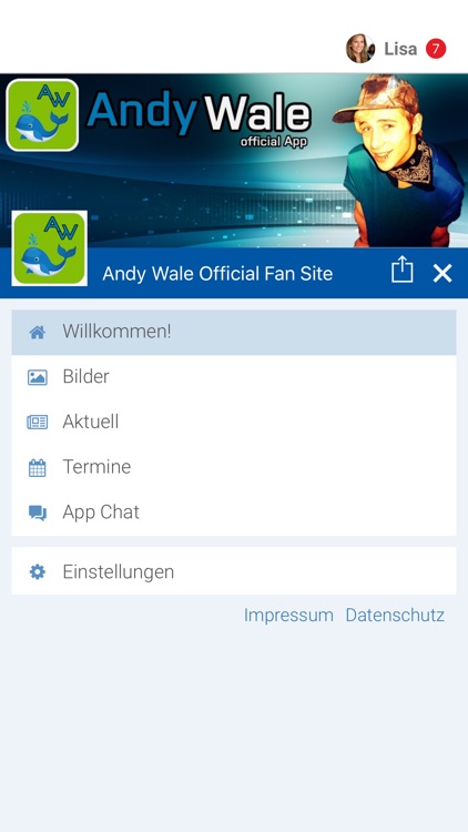 Andy Wale Official Fan Site