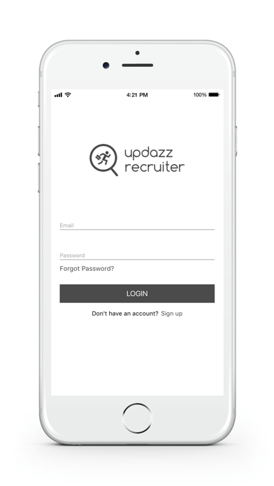 How to cancel & delete updazz Recruiter from iphone & ipad 2