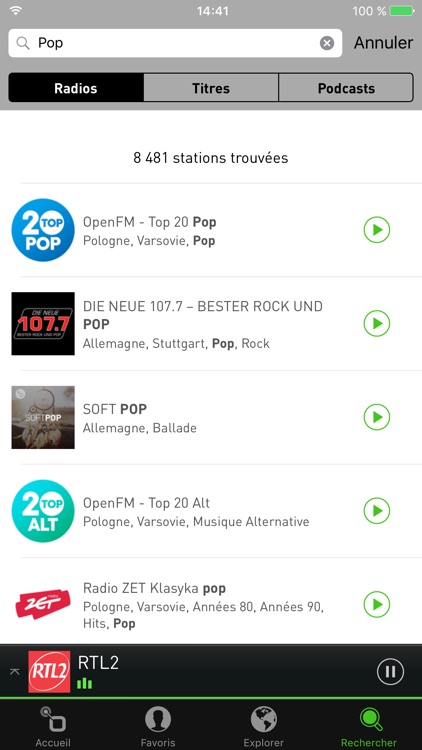 radio.fr Musique, Radios, FM screenshot-4