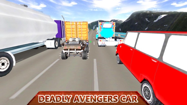 Death Moto Furious Car Race screenshot-4