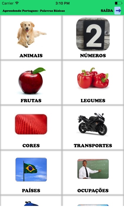 Learn Portuguese - Basic Words