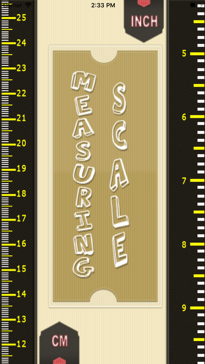 Measure Scale for Measuring