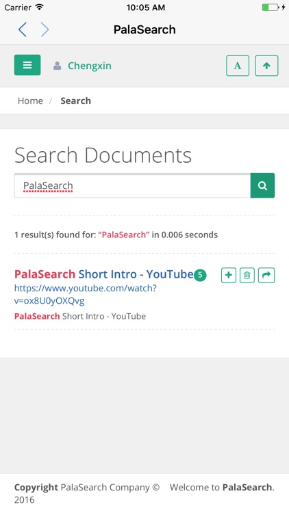 PalaSearch