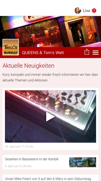 QUEENS & Tom's Welt