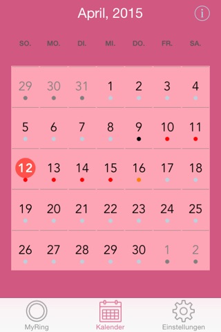 MyRing - contraceptive ring screenshot 2