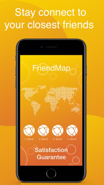 Friends Map - Realtime by Dumitru Axentii