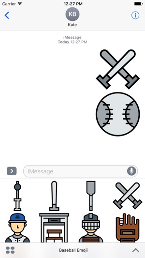 Baseball Emoji Stickers!