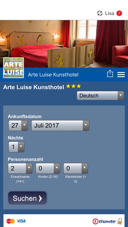 Arte Luise Kunsthotel