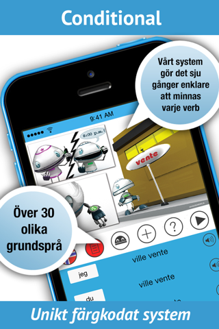 Norwegian Verbs - LearnBots screenshot 4