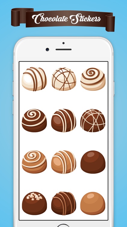 Animated Chocolate Stickers
