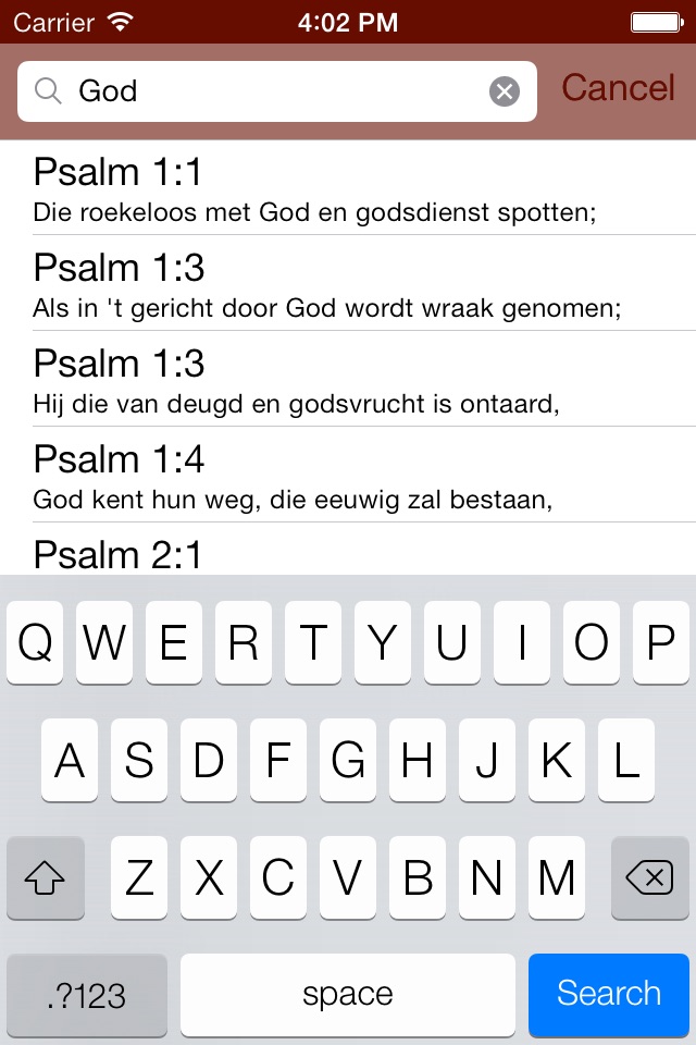 Psalmboek.nl screenshot 2