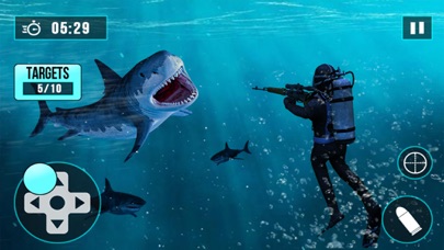Shark Hunter Scuba Diving 3D screenshot 2