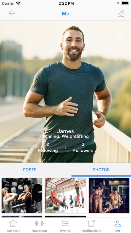 CoFETCH - A Fitness Social App