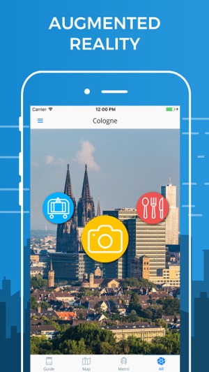 Cologne Travel Guide with Offline Street Map(圖2)-速報App