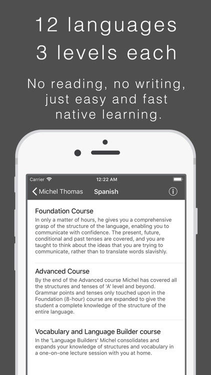 Michel Thomas language courses