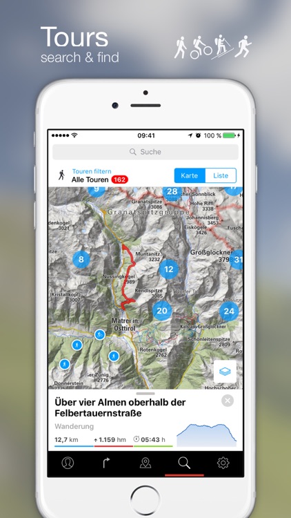 bergfex Tours & GPS Tracking screenshot-0