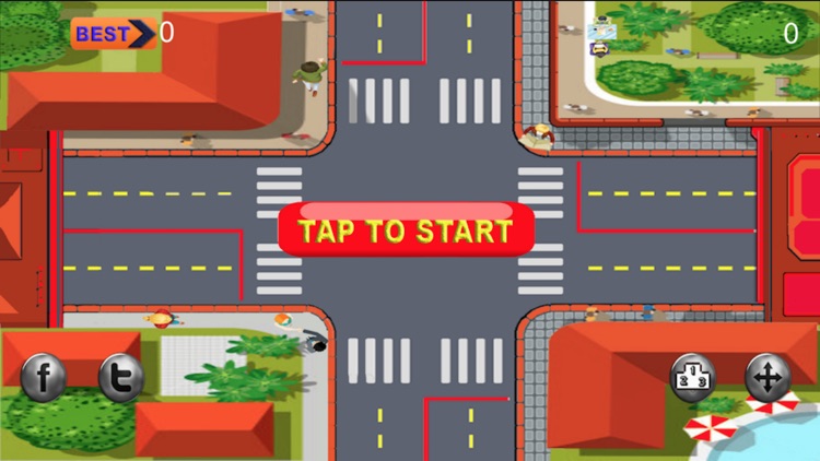 Crazy City Traffic Simulator