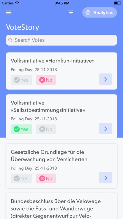 Vote Story