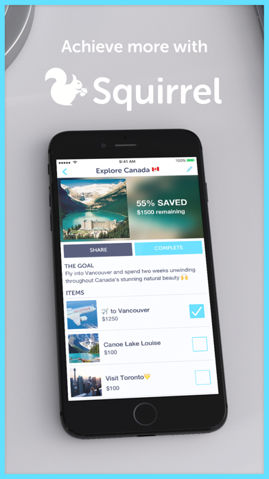 How to cancel & delete Squirrel Bucket List Goals app from iphone & ipad 1