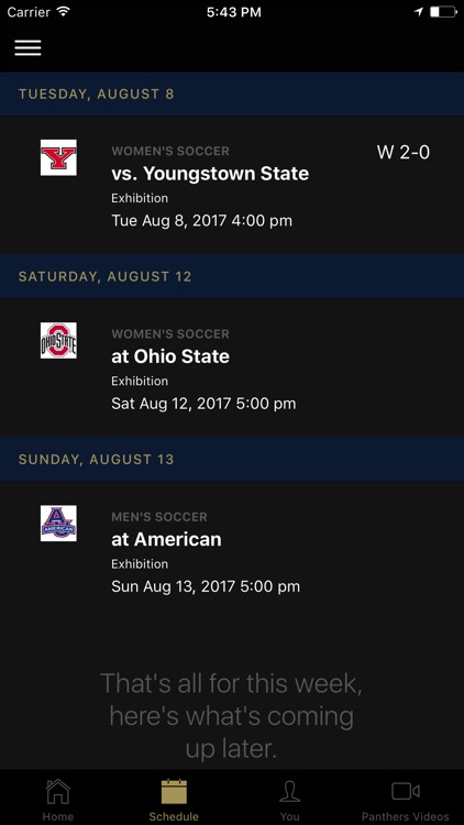 Pitt Panthers Gameday