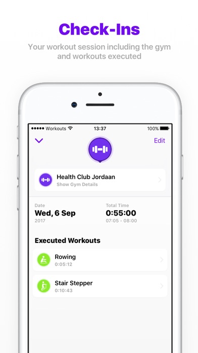 Workout Sessions screenshot 3