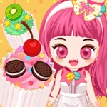 Cute Baker Cupcake