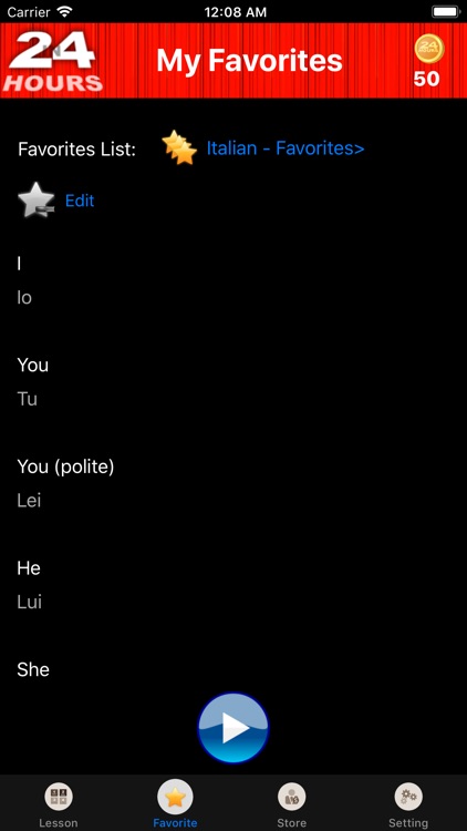 In 24 Hours Learn Italian screenshot-7
