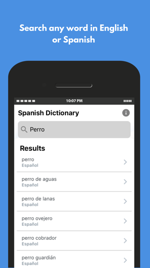 Spanish Dictionary(圖2)-速報App