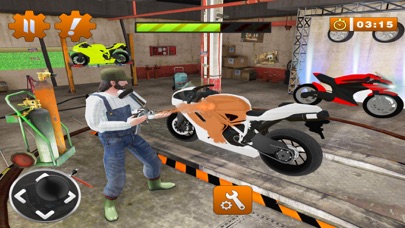 Motorcycle Repair Workshop 3D screenshot 3
