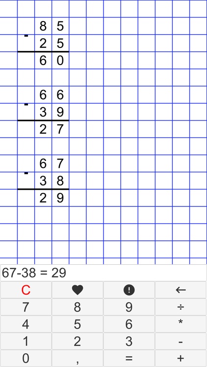 Long Division Calc