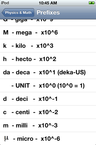 MathPhysics Reference & Solver screenshot 3