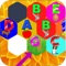 This game you must sort the same color English alphabet you sort 3 same English alphabet it's make next English alphabet