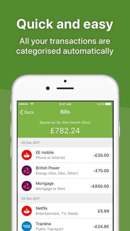 Money Dashboard Budget Planner screenshot-3