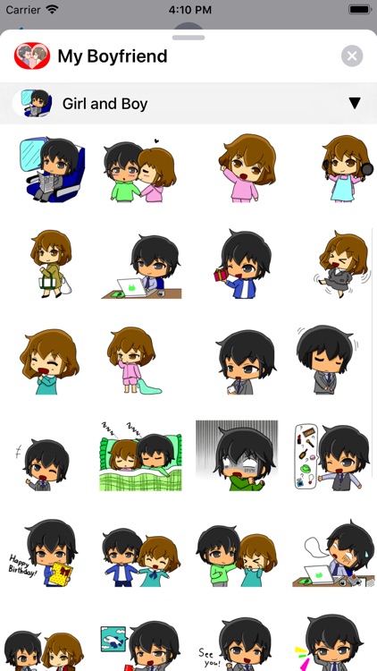 My Boyfriend Stickers screenshot-8