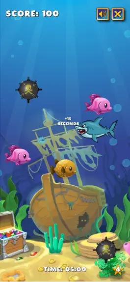 Game screenshot Атака акулы: Игра Рыбная apk