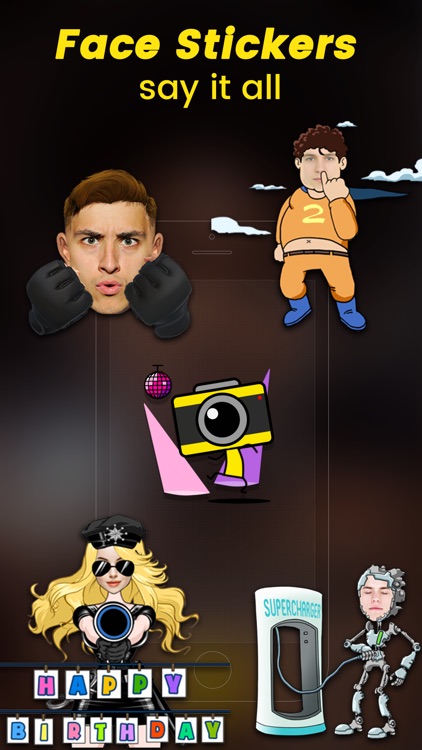 Stixy - Animated face stickers
